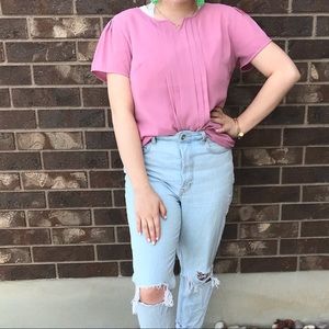 Mika Rose pink top NEW